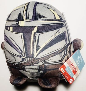 Disney 100 Cuutopia Star Wars The Mandalorian 7" Super Soft Plush *NEW w/ Tag* - Picture 1 of 2