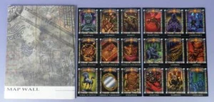 Earthdawn Parlainth La Ciudad Olvidada Conjunto de 18 Cartas y Mapa de Tesoros y Criaturas - Imagen 1 de 1