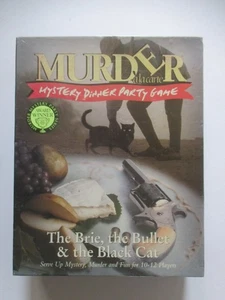 The Brie, The Bullet & The Black Cat Murder Mystery game New Sealed & Unopened. - Picture 1 of 2
