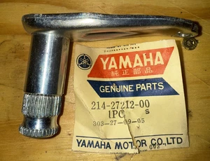 NOS Yamaha 1968-70 DT1, 1970-71 RT1, 1972 DT2 PEDAL SHAFT # 214-27212-00-00 - Picture 1 of 4