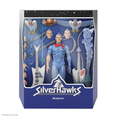 Super7 SilverHawks ¡ULTIMATES! Wave 2 - Figura de acción Bluegrass Foto 1 de 3