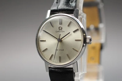 Vintage 1967 [Near MINT] Omega De Ville Cal.630 Manual Winding Silver Women's - Image 1 of 4