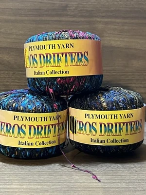 Plymouth EROS DRIFTERS ESCALERA Hilo #410 100% Nylon 50gr/165yds ea. Juego de 3 Foto 1 de 4