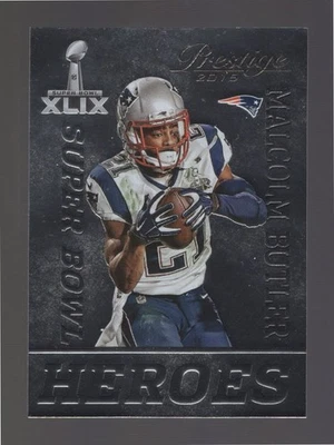 Panini Prestige Malcom Butler Super Bowl Heroes #20 2015 Foto 1 de 2