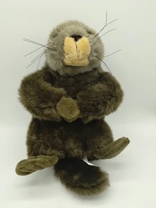 Sea Otter 7" Plush Smithsonian Oceanic Collection 1998 Hook & Loop Hands - Picture 1 of 10