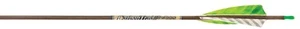 New Victory Archery Carbon Trad Gamer 350 Spine Feather Fletched 6 Pack Arrows - Picture 1 of 2