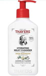 THAYERS Milky Hydrating Face Cleanser with Snow Mushroom Hyaluronic Acid Wash - Picture 1 of 6