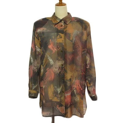 Camicia blusa trasparente da donna Givy multicolore taglia 9 trasparente,... - Immagine 1 di 4