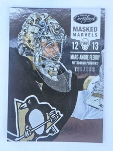 2012/13 Panini Certified Hockey Masked Marvels Marc-Andre Fleury #/999 - Picture 1 of 1