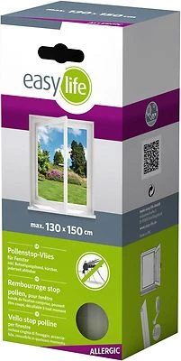 3 Pollenstop-Vlies 1 Klettband Pollenvlies 130 x 150 Pollenschutz Fliegengitter - Bild 1 von 2