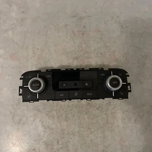 2016 VOLKSWAGEN TOUAREG HEATER A/C CLIMATE CONTROL PANEL OEM - Picture 1 of 7