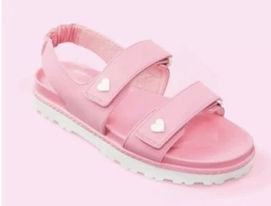 💖 Stoney Clover Lane x Target/Neu mit Etikett/in der Hand/rosa 2 Riemen Sport Sandalen Größe 11 - Bild 1 von 4