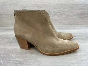 Vince Havana Notch Damen Bootie Stiefeletten 7,5 Komfort Reißverschluss Klassisch Leder Stiefel - Bild 1 von 11