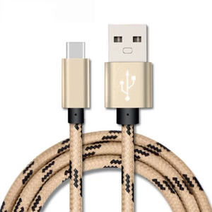 USB-C Type-C Fast Charging Cable Charger Nylon Braided Data Cord, 6FT - Picture 1 of 16