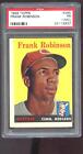 1958 Topps 285 Frank Robinson PSA 1 (MC) Graded Baseball Card Cincinnati Redlegs