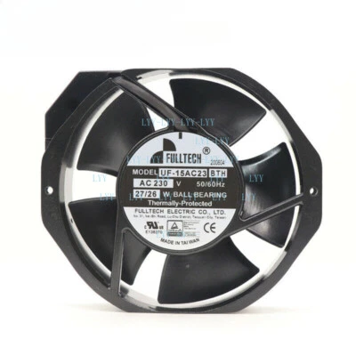 FULLTECH UF-15AC23 BTH Axial Fan AC 230V 27/26W 172*150*38mm Cabinet Cooling Fan - Image 1 of 2