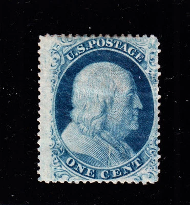 US 24 1c Franklin Mint F-VF OG H SCV $140 - Image 1 of 2