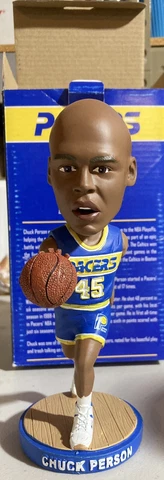 NBA Indiana Pacer Chuck Person Bobblehead 50th Anniversary 2017 Limited Edition Cover