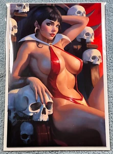 VAMPIRELLA #668 M Casa Exclusiva Nathan Lorenzana Bonita Variante Virgen CGC It! - Imagen 1 de 1