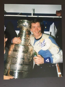 JARI KURRI AUTOGRAPHED OILERS 16X20 PHOTO W/"HOF 2001 & 5 X CUPS" INSC. J.S.A. - Picture 1 of 4