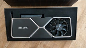 NVIDIA GeForce RTX 3080 Founders Edition 10GB GDDR6X Grafikkarte - Bild 1 von 3
