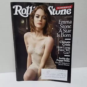 EMMA STONE Rolling Stone Magazine January 12-26 2017 Tom Petty issue 1278/1279 - Imagen 1 de 9