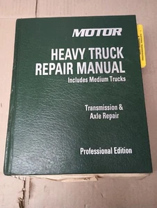 MOTOR HEAVY TRUCK REPAIR MANUAL TRANSMISSION & AXLE REPAIR 2005-10 19TH PRE-OWNE - Picture 1 of 4