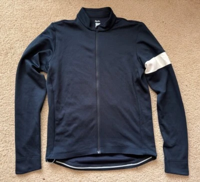 Rapha Men's Classic Long Sleeve Merino Jersey Navy Medium - Image 1 of 4