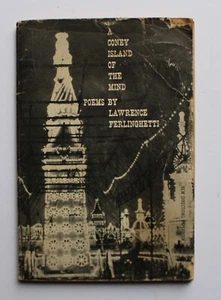 1st Edition Ferlinghetti Coney Island Beat Poetry Paperback Book 1958 As Found - Picture 1 of 8