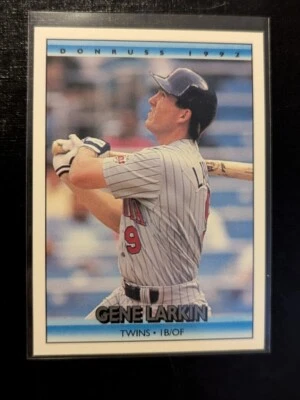 1992 Donruss #496 Gene Larkin - Image 1 of 2