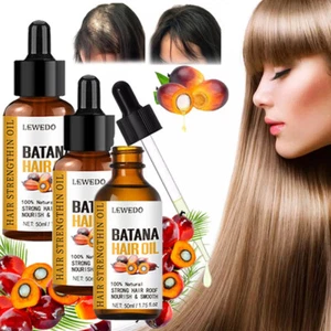 3 Stk Natural Batana Oil For Hair Growth Healthier Thicker Fuller Anti Hair Loss - Bild 1 von 17