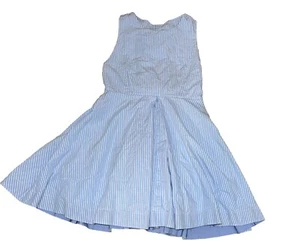 Blue striped laughing house girls Lapin house size 12 152 Cm - Picture 1 of 9