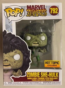 Funko Pop Marvel Zombies She Hulk #792 Hot Topic Exclusivo Sin usar y en caja - Imagen 1 de 8