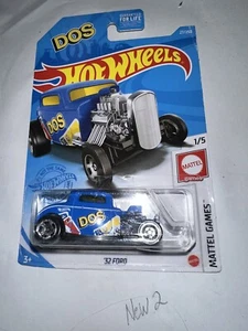 Hot Wheels - 2021 Mattel Games 1/5 '32 Ford 27/250 New Diecast Collectible Cars - Picture 1 of 2