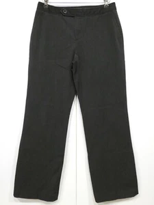 Eddie Bauer Pants Womens Size 8 Mercer Fit Flat Front Black Stretch Regular Fit - Picture 1 of 11