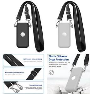 Etui en silicone avec sangle anti-chute protection la batterie pour Vision Pro - Photo 1 sur 11