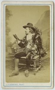 CDV 1870-80 Liébert. Le baryton Léon Melchissédec. Opéra. Chant. Rôle de Zampa. - Picture 1 of 2