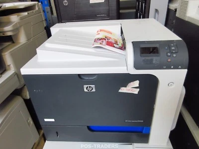 6889 PRINTS - HP LaserJet CP4025DN Color Laser Printer Color CC490A BAD PRINTS - Bild 1 von 4