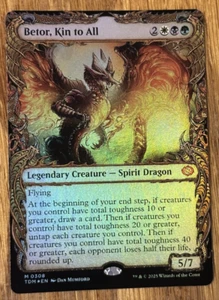 MTG Tarkir Dragonstorm, Betor, Kin to All - Showcase Borderless Foil - Bild 1 von 1