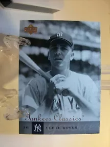 2004 Upper Deck Yankees Classic Basaeball Card #8 Clete Boyer (84964) - Picture 1 of 2