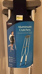 Adult Aluminum Crutches - New! - Picture 1 of 4