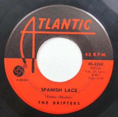 50S 60S 45 Atlantic - Spanish Lace / Saturday Night At The Movies On the Drifter - Image 1 of 2