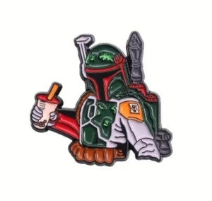 Star Wars Enamel Pin - Boba Fett- Aust stock Free AU Postage - Picture 1 of 2