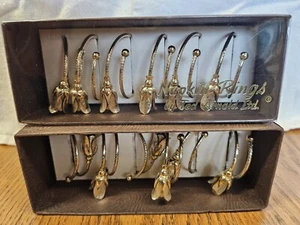 Ted Arnold LTD Rose Bud Napkin Rings Set Of 12 Cottage Core, Nice - Picture 1 of 11