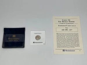 Coins of the Roman Empire Emperor Caracalla. AD 198-217 - Picture 1 of 5