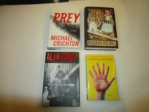 Lot of 3  Vintage Modern fiction Hardcover Books all with Dust Jackets + pb - Picture 1 of 2