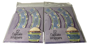 Juego de 2 envoltorios para cupcakes He Is Risen NUEVOS, - Imagen 1 de 8