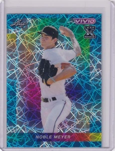 2023 Baseball  Leaf VIVID RC ROOKIE NOBLE MEYER #1/1  PRE-PRODUCTION Proof  1/1 - Picture 1 of 1