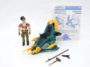 Zanzibar Dreadnok Pirata con Air Skiff GI JOE 1987 HASBRO COMPLETO vintage G.I. - Foto 1 di 6