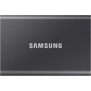 Samsung Portable SSD T7 USB 3.2 2TB; Gray - MU-PC2T0T/AM - Open Box - Afbeelding 1 van 12
